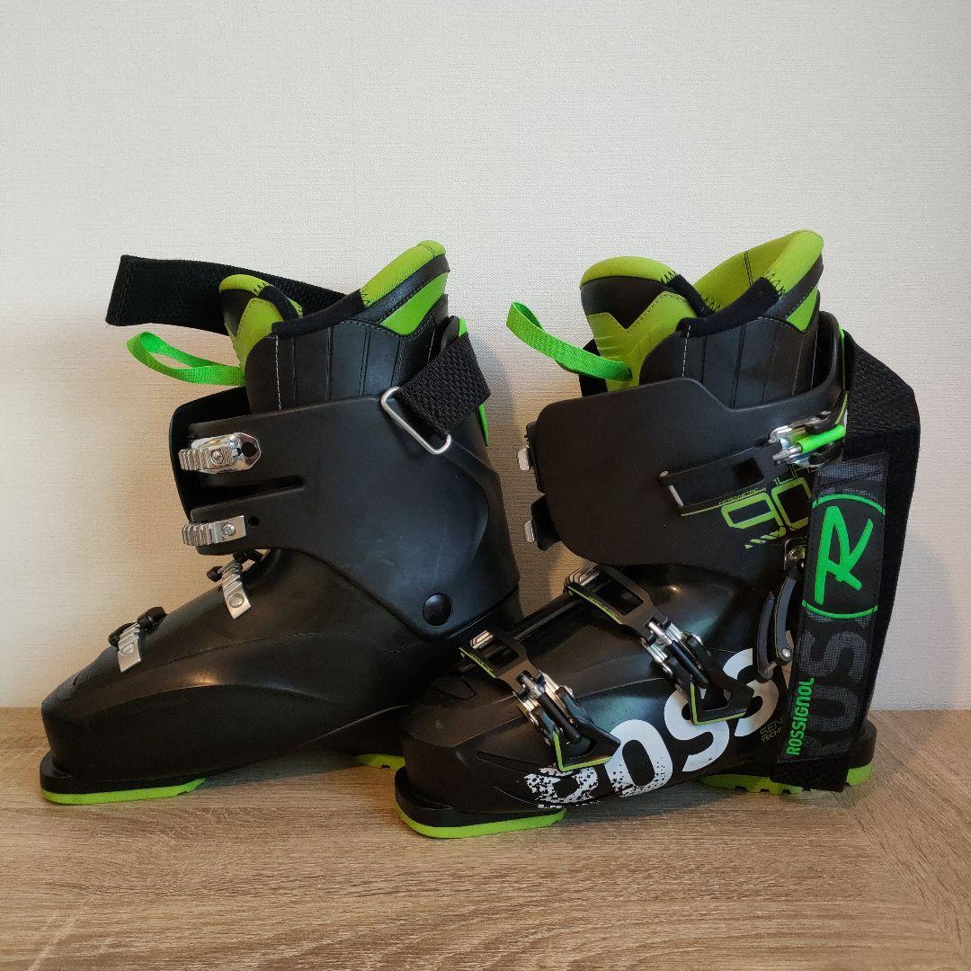 ROSSIGNOL スキー用ブーツ ブラック/グリーン　27.5センチ