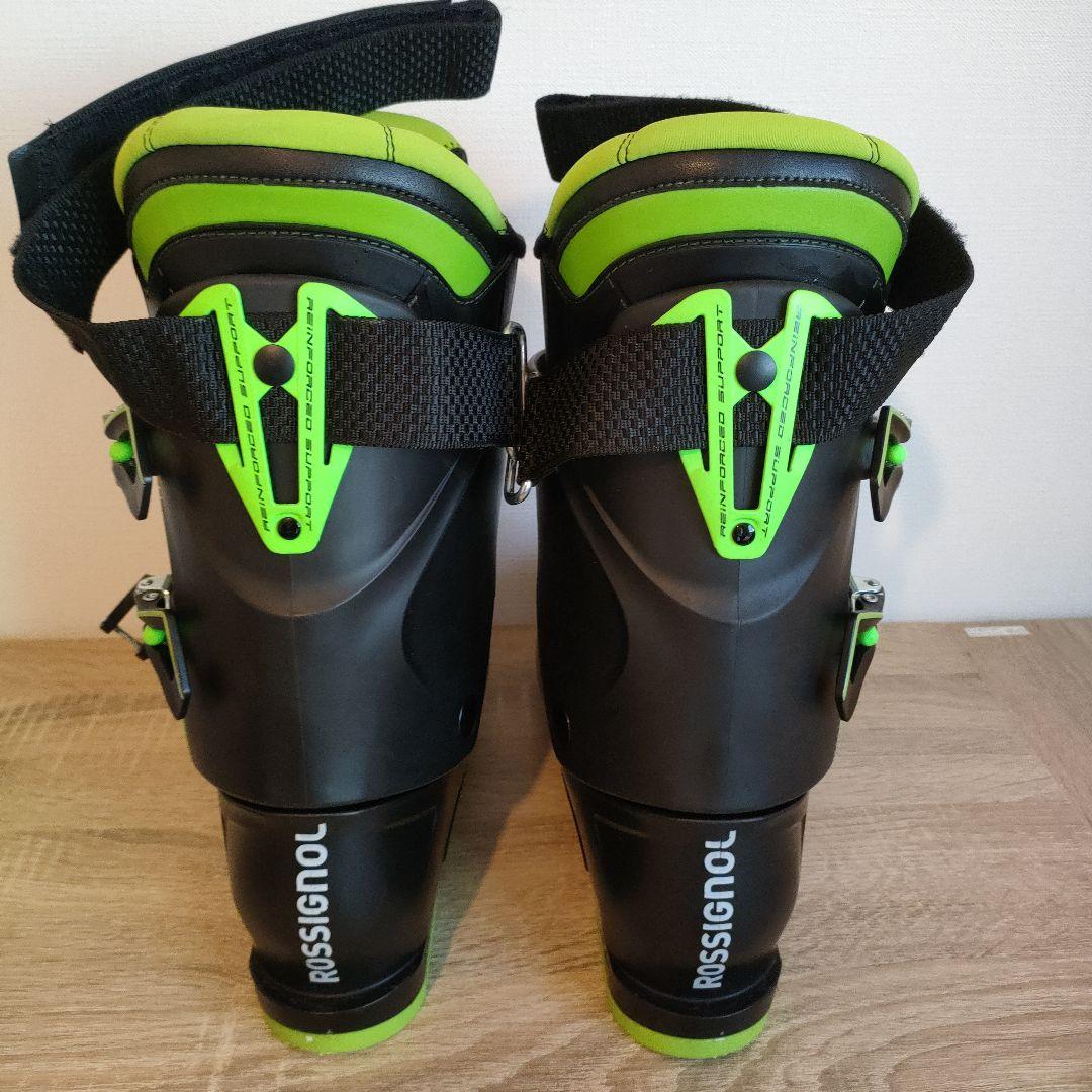 ROSSIGNOL スキー用ブーツ ブラック/グリーン　27.5センチ