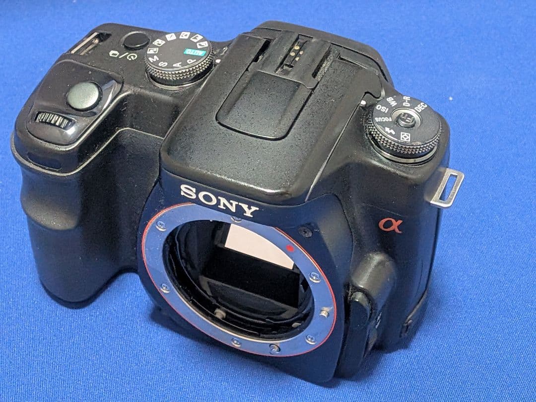 即購入可 完動品SONYデジ一眼カメラ6点セットα100DSLRA100
