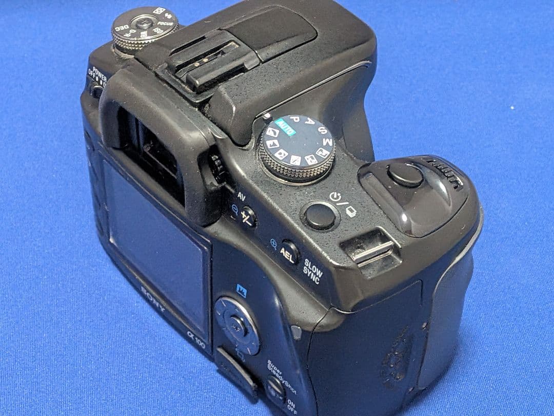 即購入可 完動品SONYデジ一眼カメラ6点セットα100DSLRA100