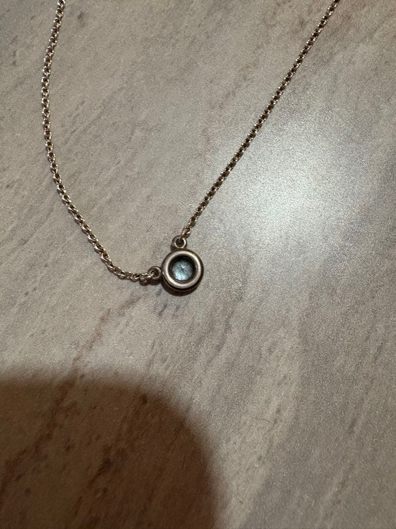 【訳あり】ティファニーネックレス　チェーン切れ