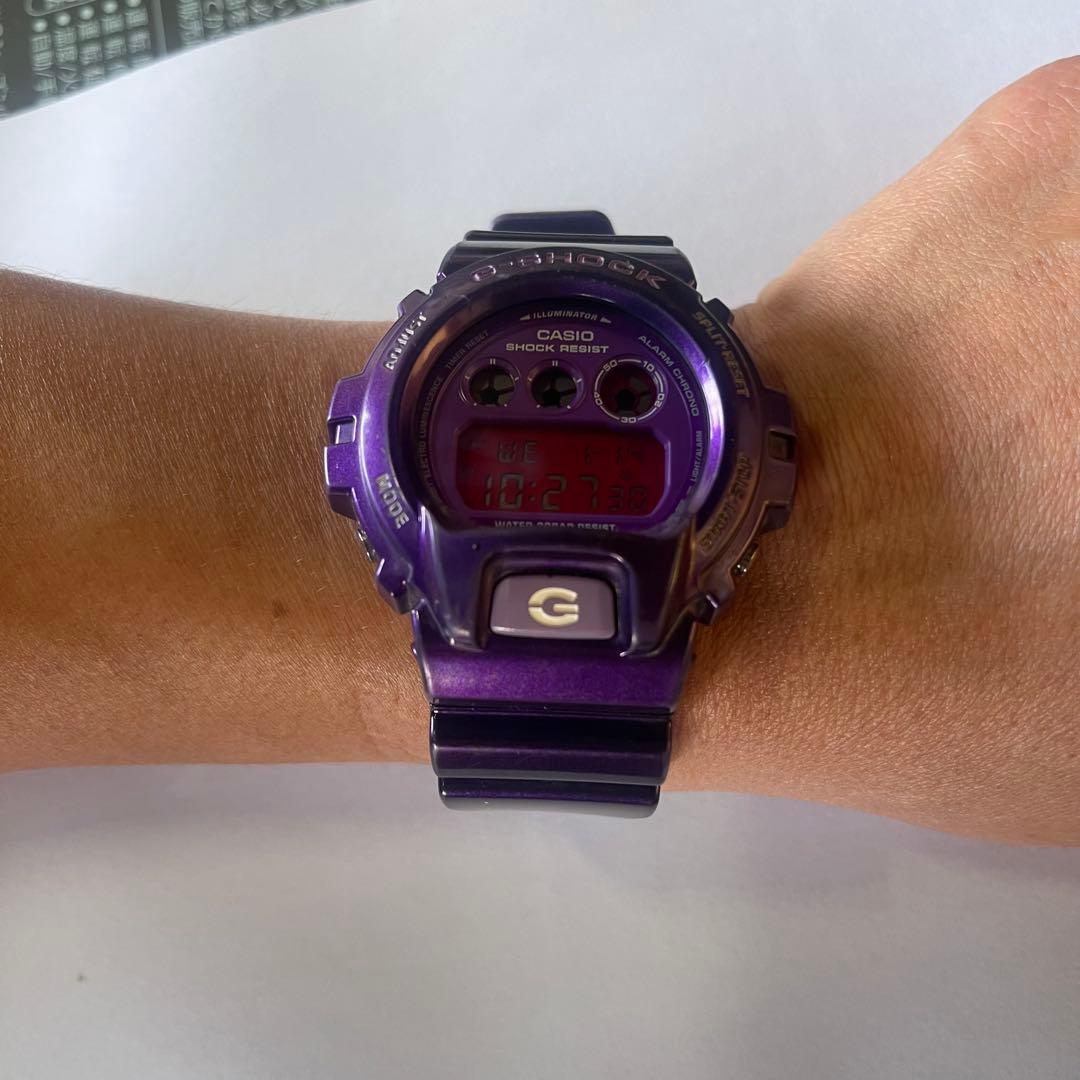 G-SHOCK DW-6900CC パープル　CASIO カシオ　Gショック