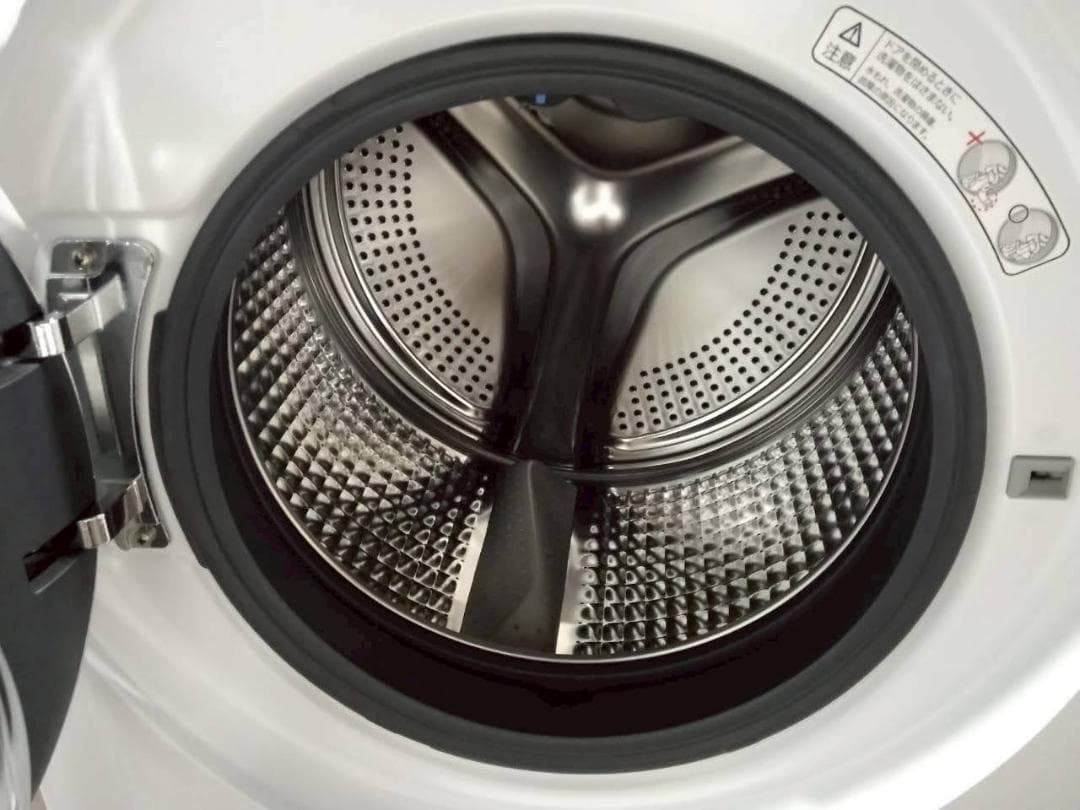 【完動品】AQUA アクア ドラム式洗濯機 AQW-DX12N-W