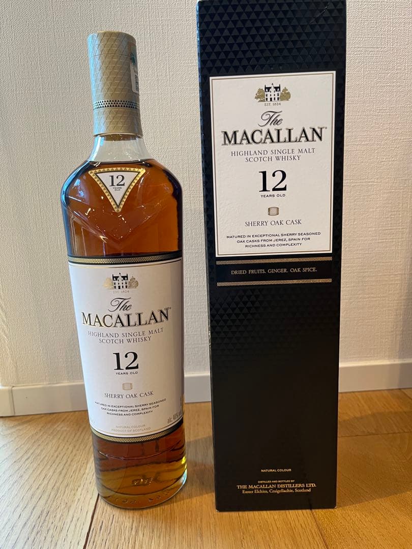 マッカラン　12年　シェリーオークカスク