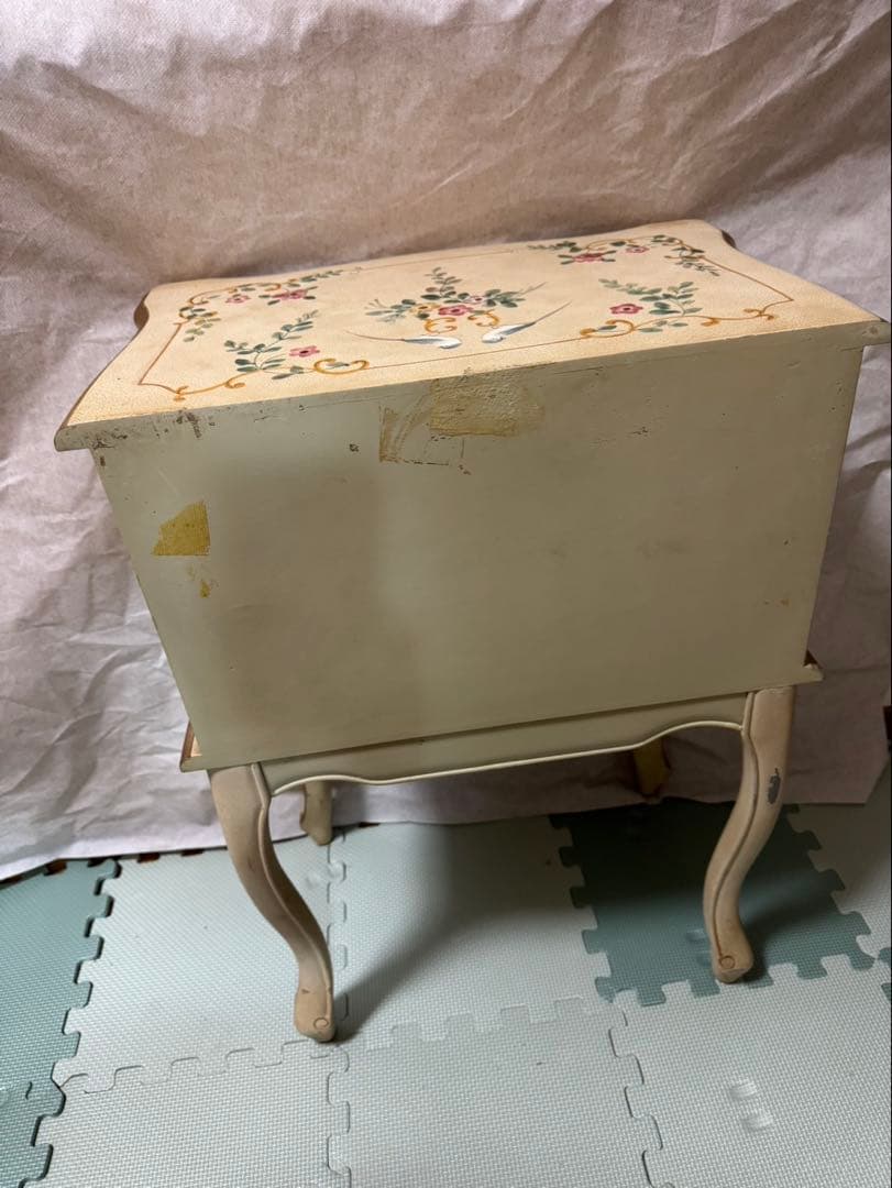 ロココ調　猫脚 プリンセス ヨーロピアン　3段チェスト