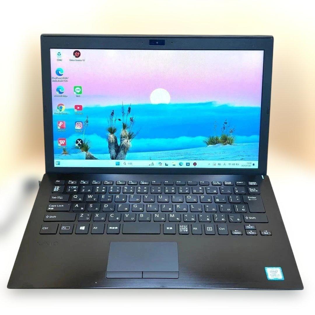 ✨すぐ使える✨爆速SSD✨VAIO i5第8世代 8GB Windows11