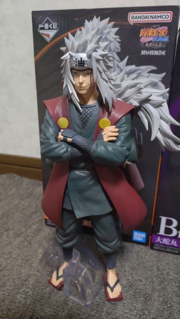 一番くじ NARUTO-ナルト- 疾風伝 伝説の三忍　3体セット