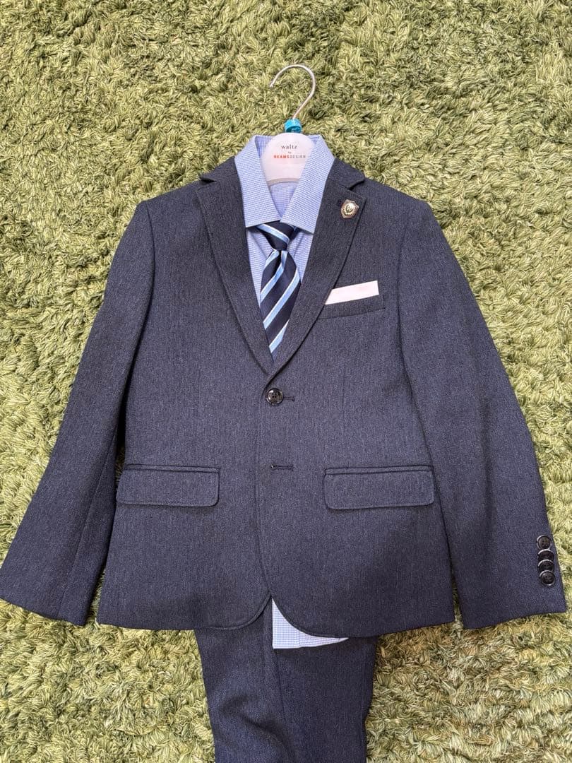 【超美品】BEAMS DESIGNフォーマルスーツ 120／卒園式 入学式