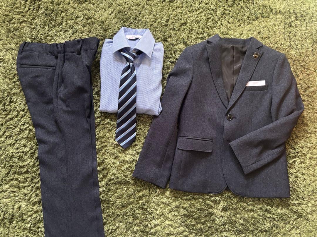 【超美品】BEAMS DESIGNフォーマルスーツ 120／卒園式 入学式