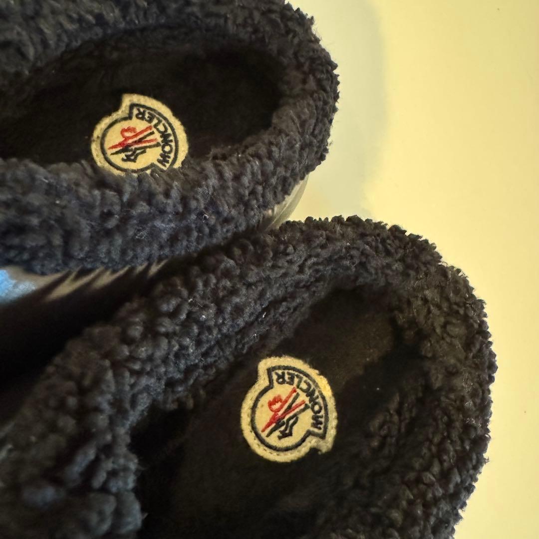 ★モンクレール ガイア サボ 黒 サンダル GAIA MONCLER 40