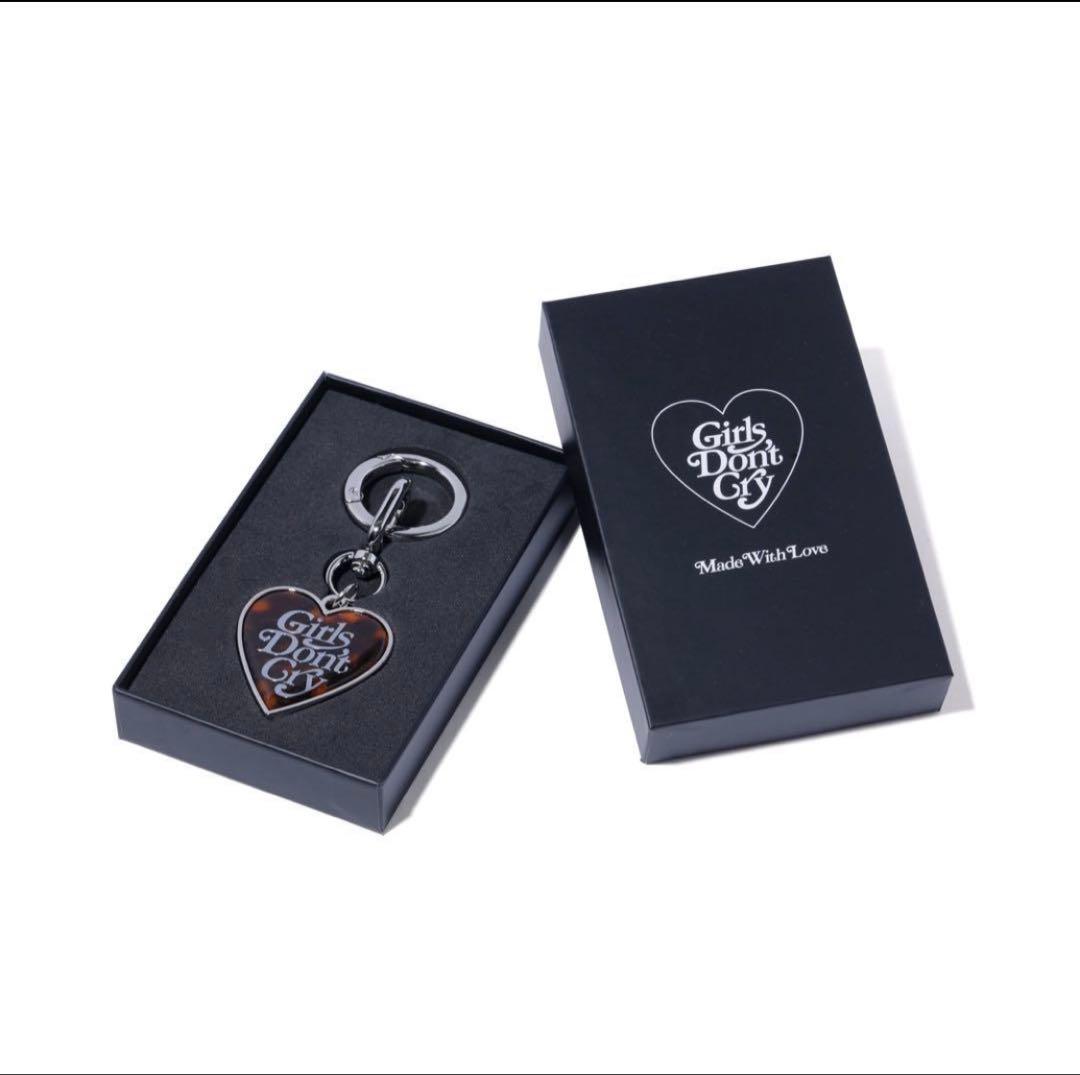 アクセサリー Girls Don't Cry Pattern Keyring SILVER