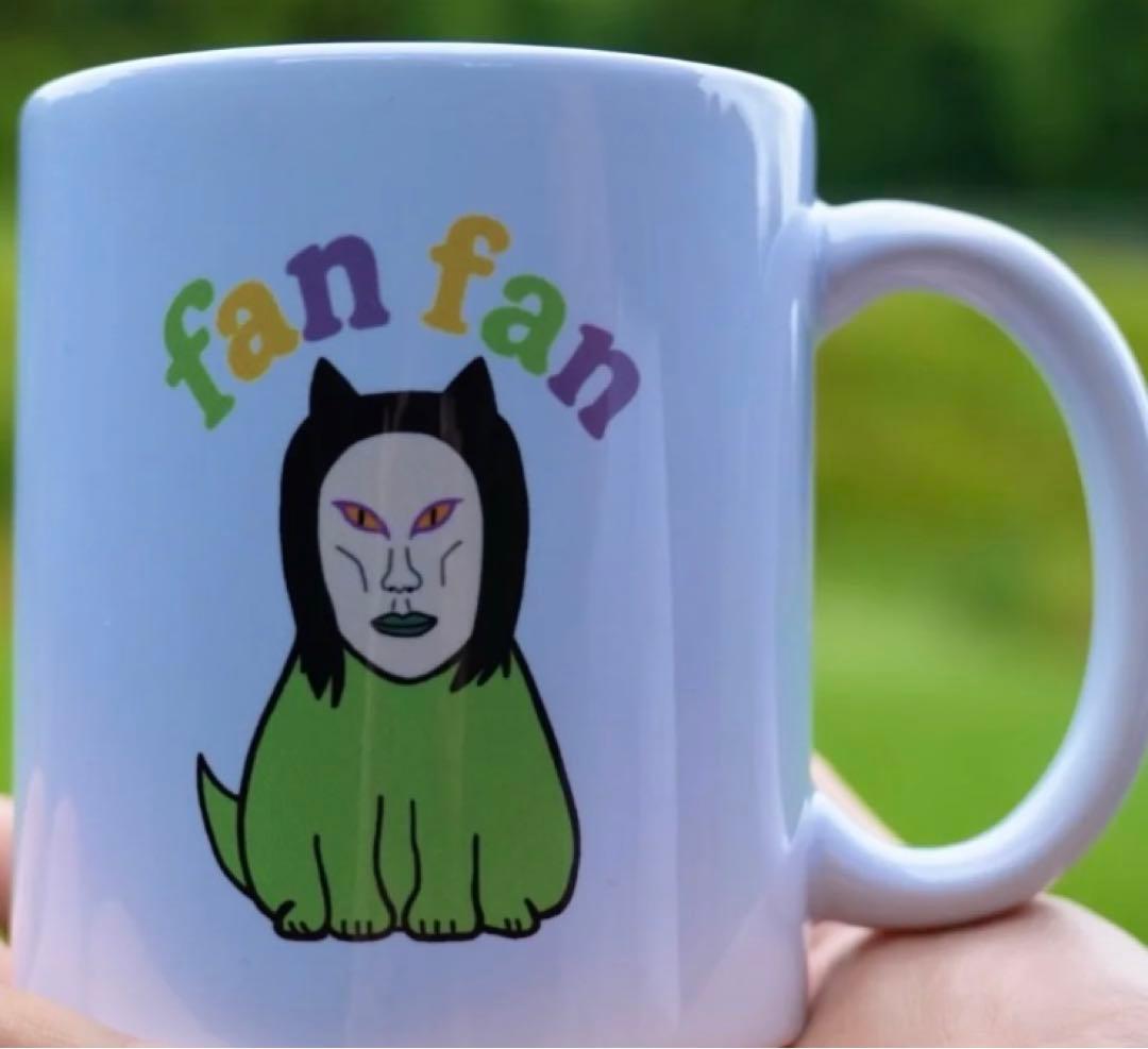 おろちんゆー　fanfan Tシャツ　黒　新品未開封　Lサイズ マグカップ