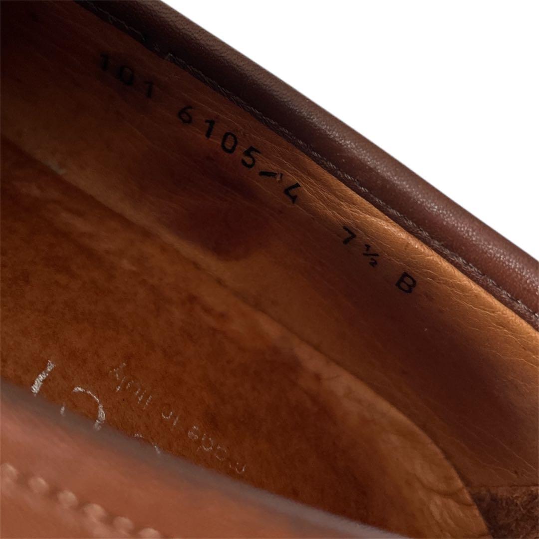 グッチ　ビットローファー　レザー　ブラウン