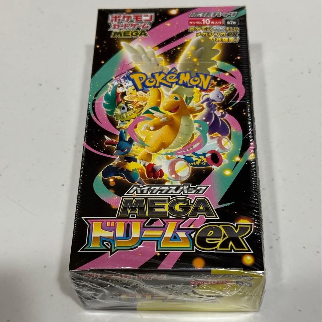 シュリンク付き！メガドリームex 1BOX ポケモンカード MEGA