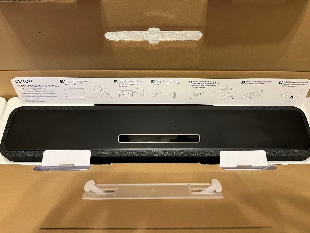 デノン サウンドバー DENON  SOUND BAR 550