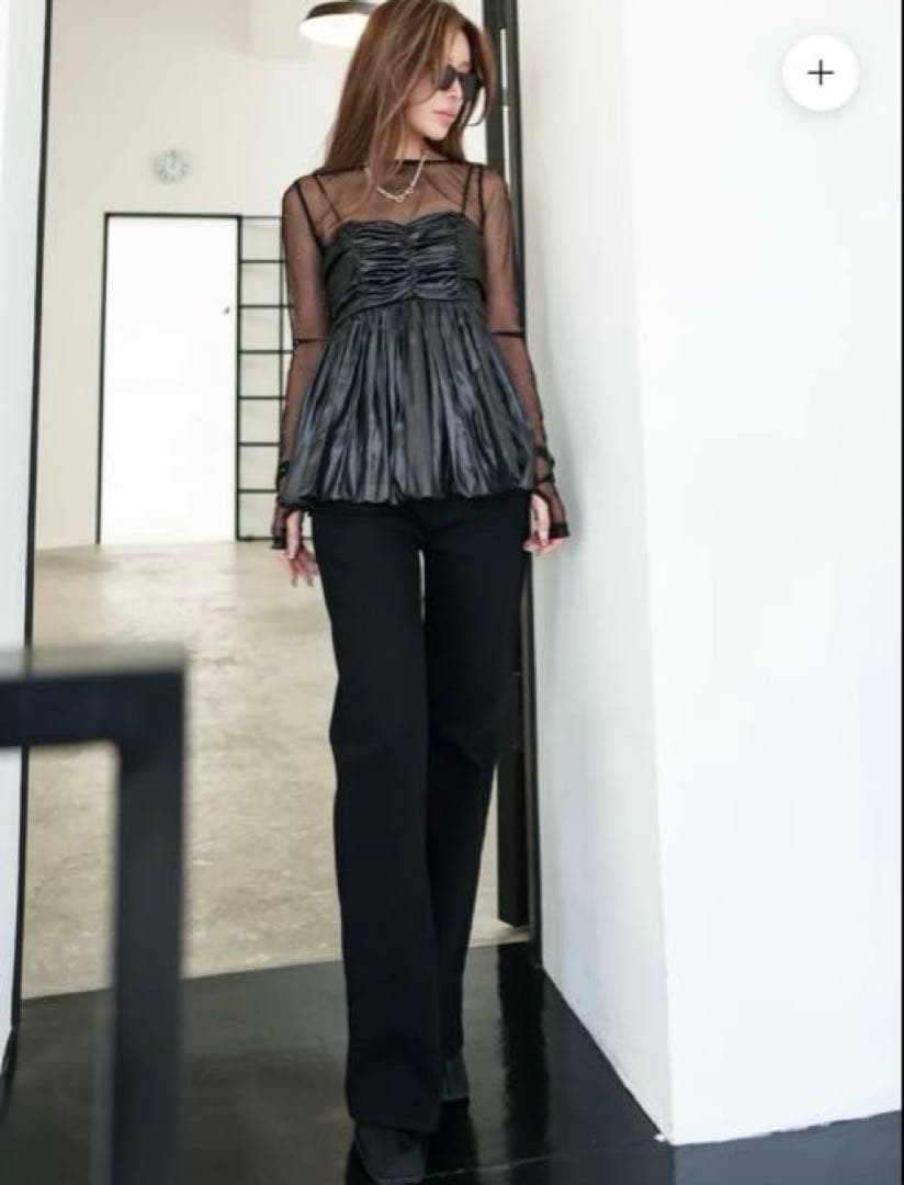 新品タグ付き✨️ GlamLips グラムリップス レザーライクぺプラム 黒