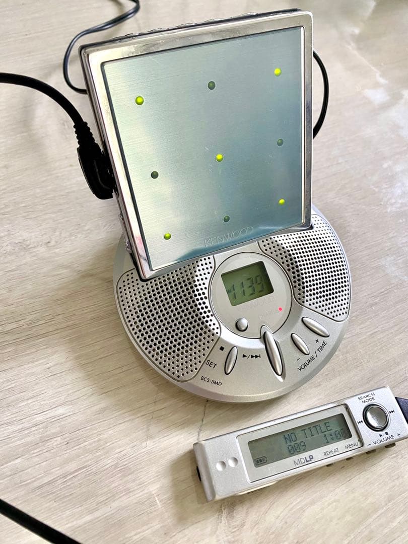 ケンウッド KENWOOD DMC-S77-S [ポータブルMDプレーヤー]