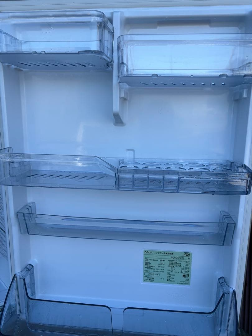 2023年式　AQUA 355L冷蔵庫　AQR-36N2