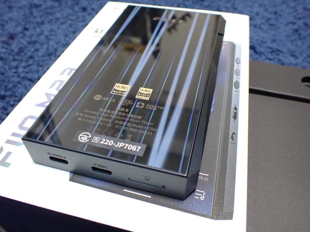 ポータブルプレーヤー FiiO M23
