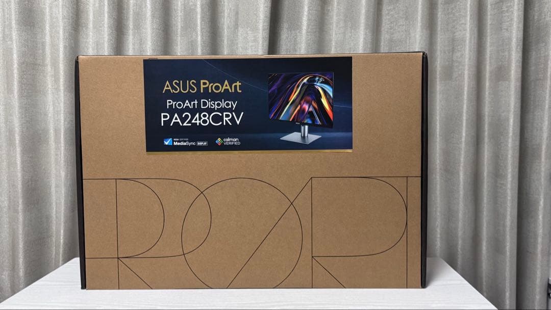 ASUS モニター ProArt PA248CRV 24.1インチ 【新品同様】