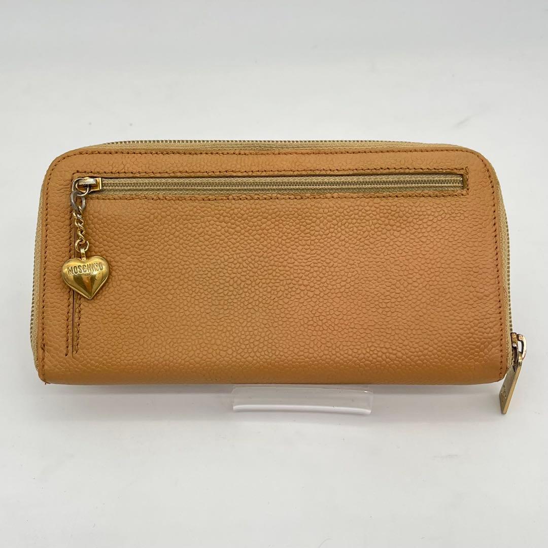 CHANEL 長財布 ラウンドファスナー ココマーク キャビアスキン ベージュ