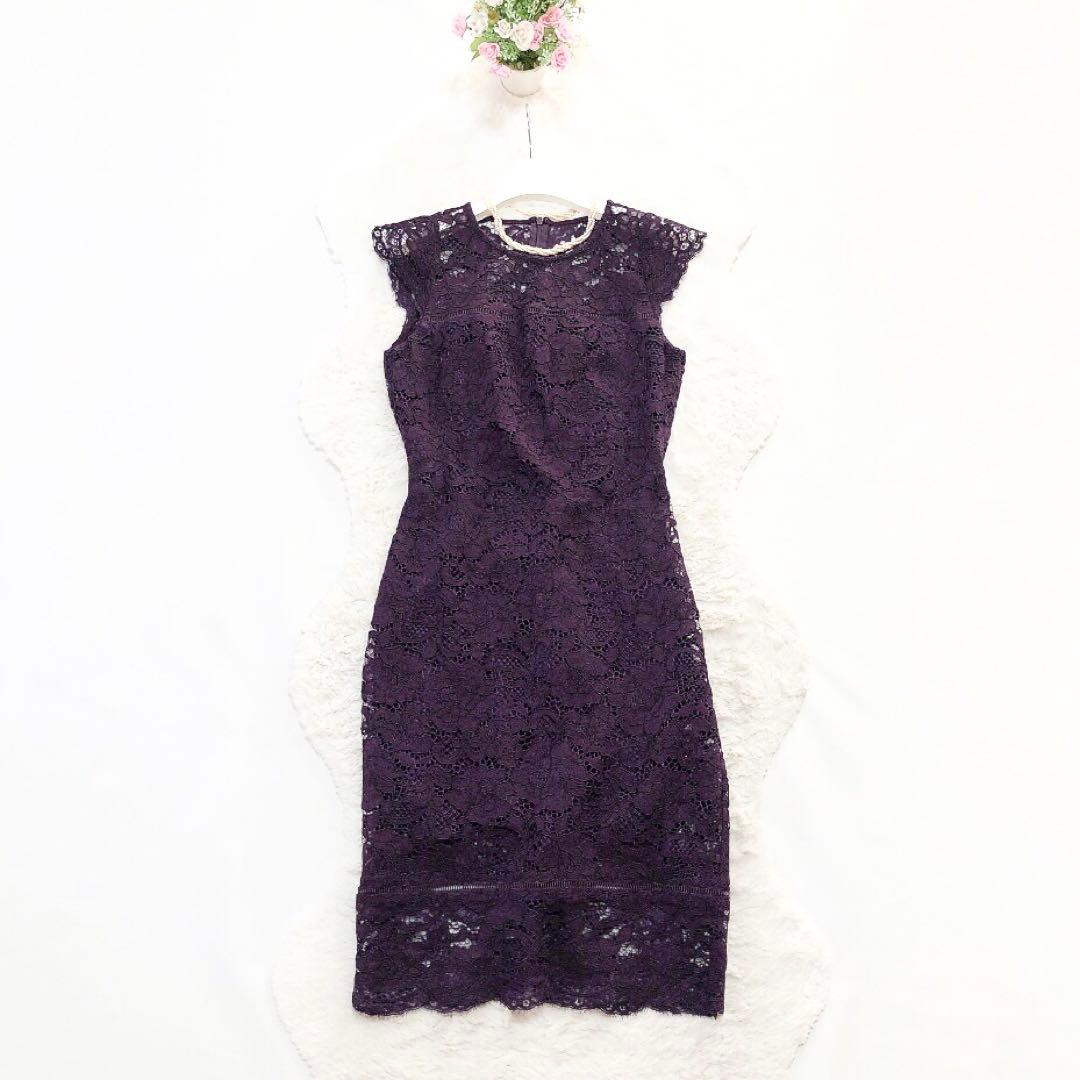 RalphLauren*ローレンラルフローレン　総レースワンピース　ドレス　0