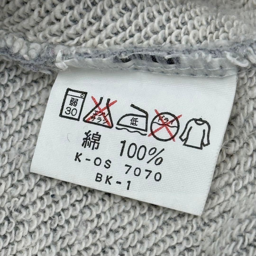 90s ヴィンテージ Disney ミッキー スウェットシャツ S相当 グレー