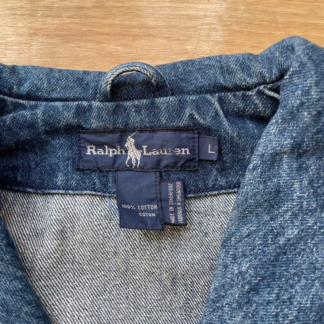 希少✴︎【Ralph Lauren】セーラーカラー デニムジャケット