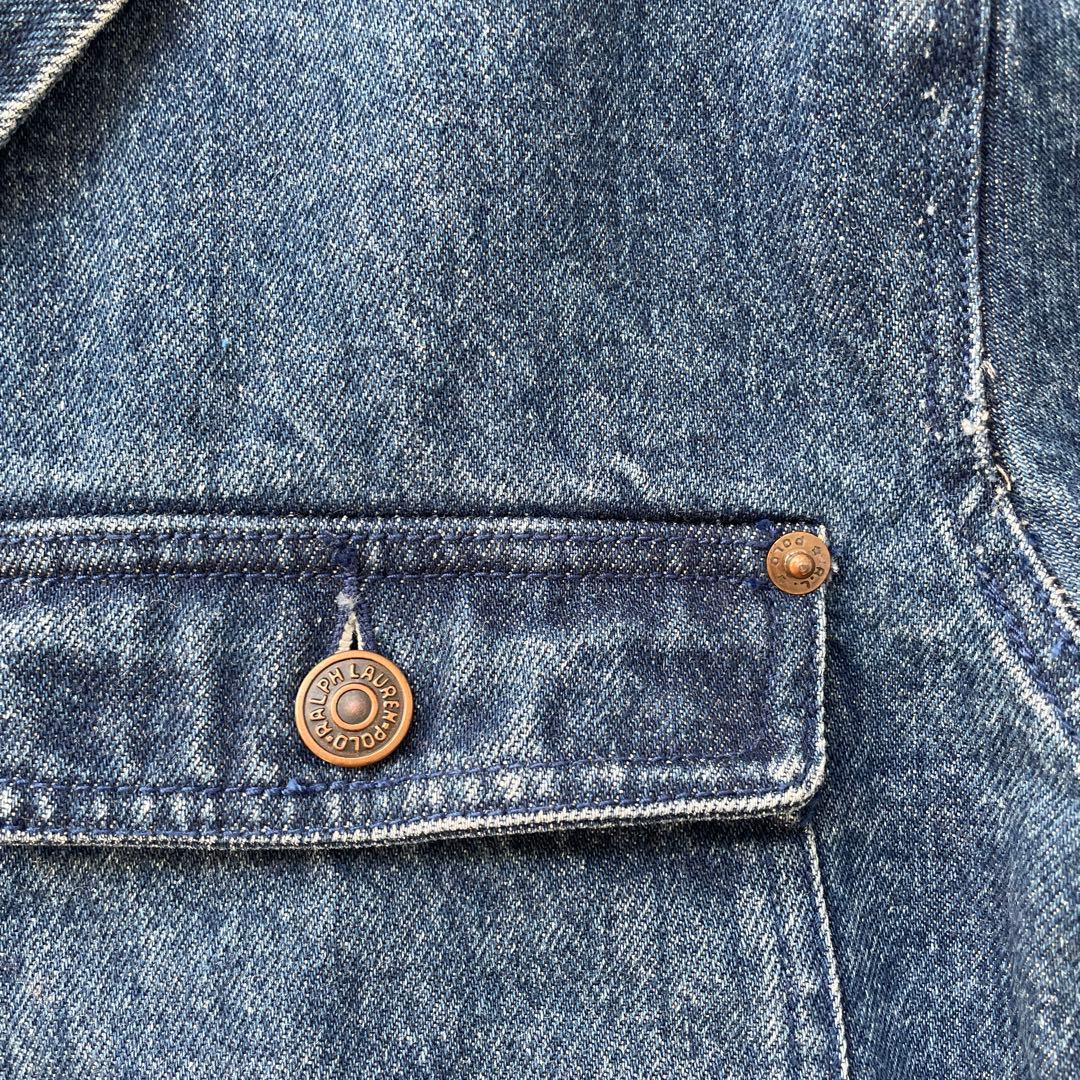 希少✴︎【Ralph Lauren】セーラーカラー デニムジャケット