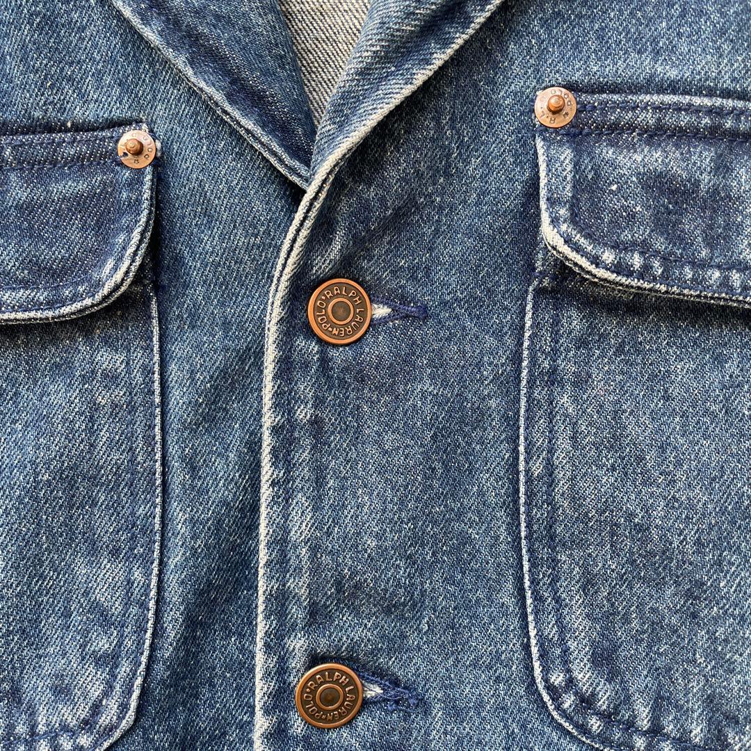 希少✴︎【Ralph Lauren】セーラーカラー デニムジャケット