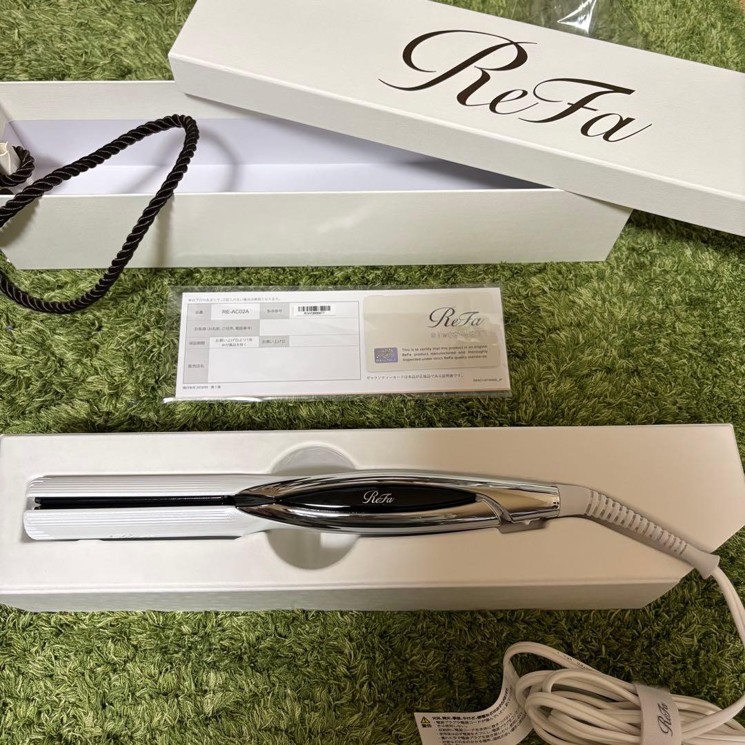 ReFa ストレートヘアアイロン ブラック/シルバー