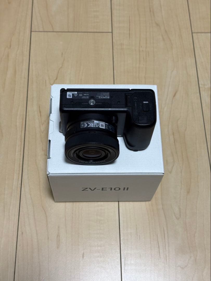 【美品】Sony ZV-E10 II キットレンズ　純正ワイヤレスリモコン付き