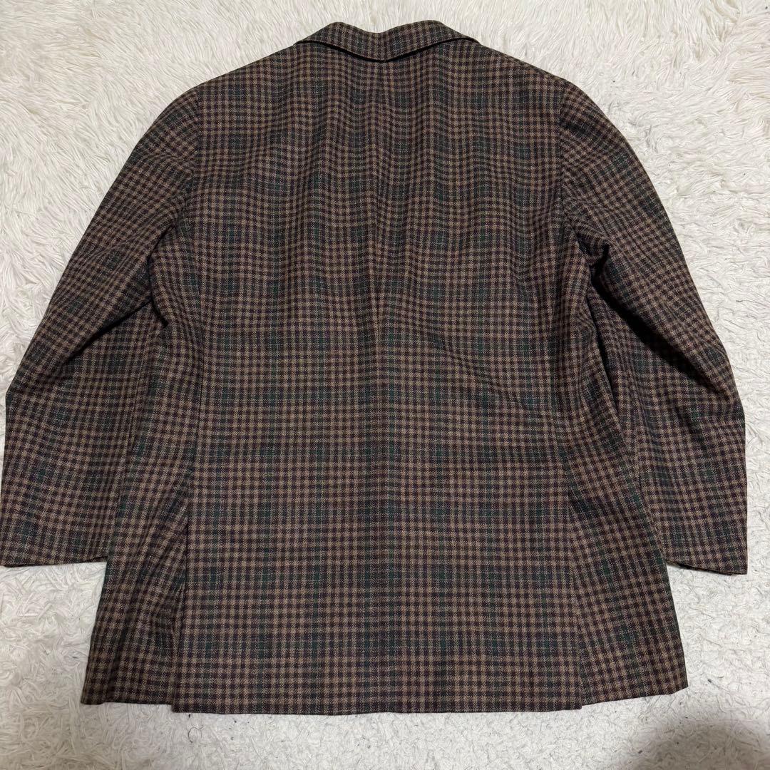 現行極美品XLサイズ相当　ビームスF テーラードジャケット　ガンクラブチェック