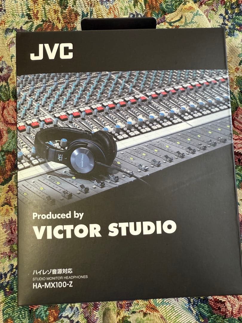 JVC スタジオモニターヘッドフォン HA-MX100-Z