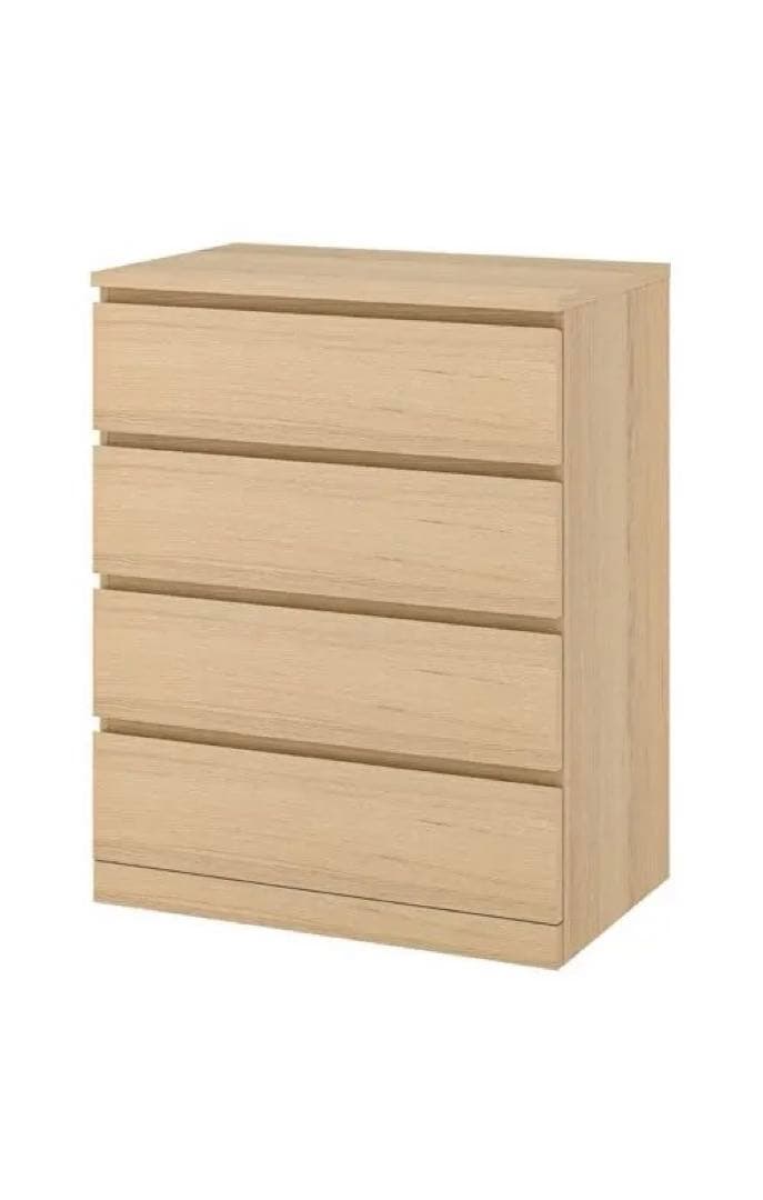 IKEA チェスト　マルム 4段