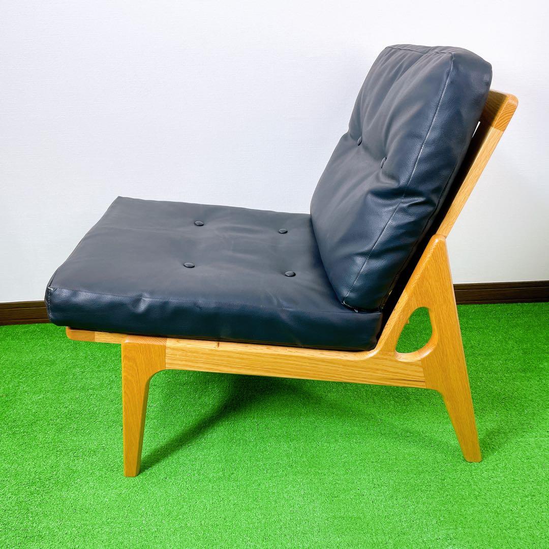 マルニ　60 オーク　フレームチェア　アームレス　肘置き無し