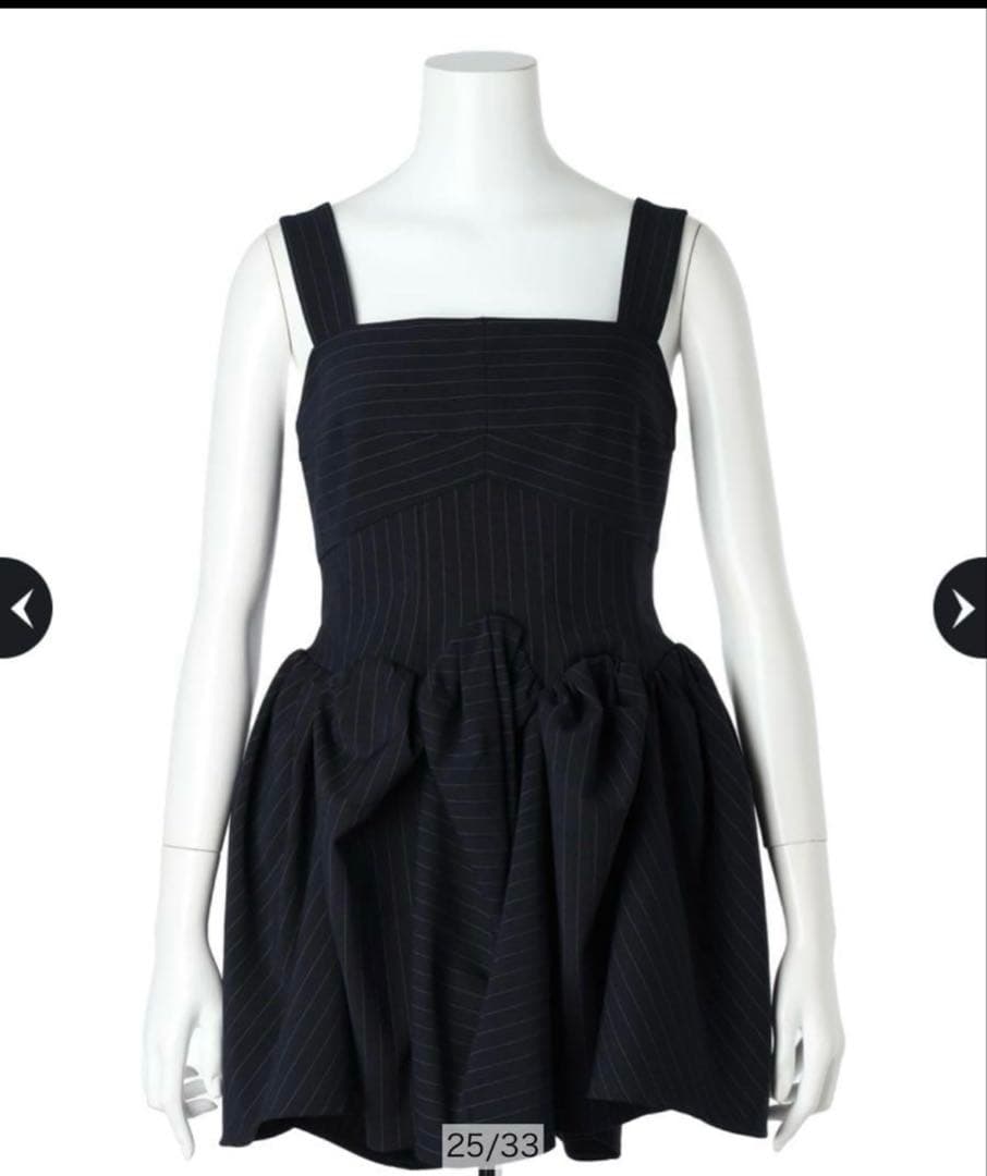 CADUNE ＜神崎 恵さんコラボ＞ボリュームペプラムトップス サイズM