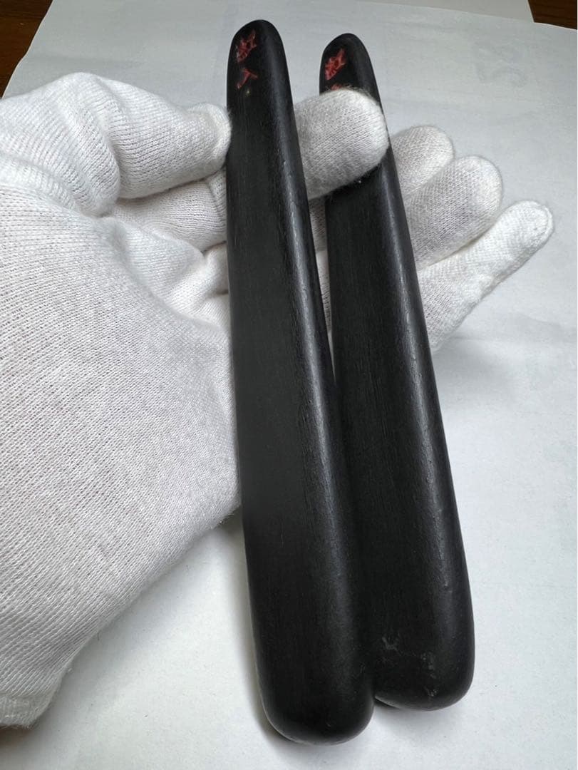 老舗高級稀少ヘラ古墨極上 2点42gx2格安で！