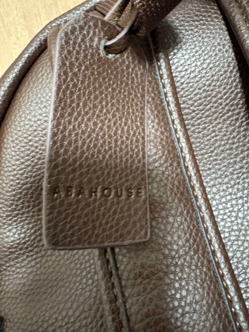 ABAHOUSE リュック 「WEB別注」シボレザー バックパックブラウン