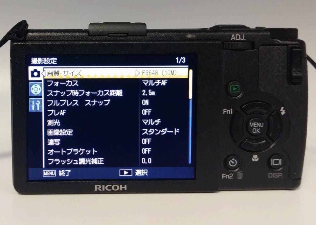 ショット数155回 美品 RICOH GR DIGITAL III LL3549