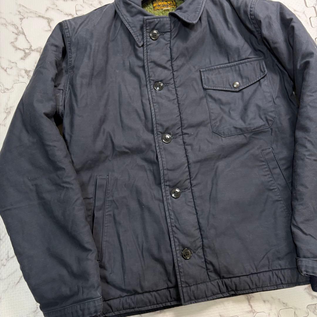 希少✨Buzz Rickson's A-2 デッキジャケット 40size 紺