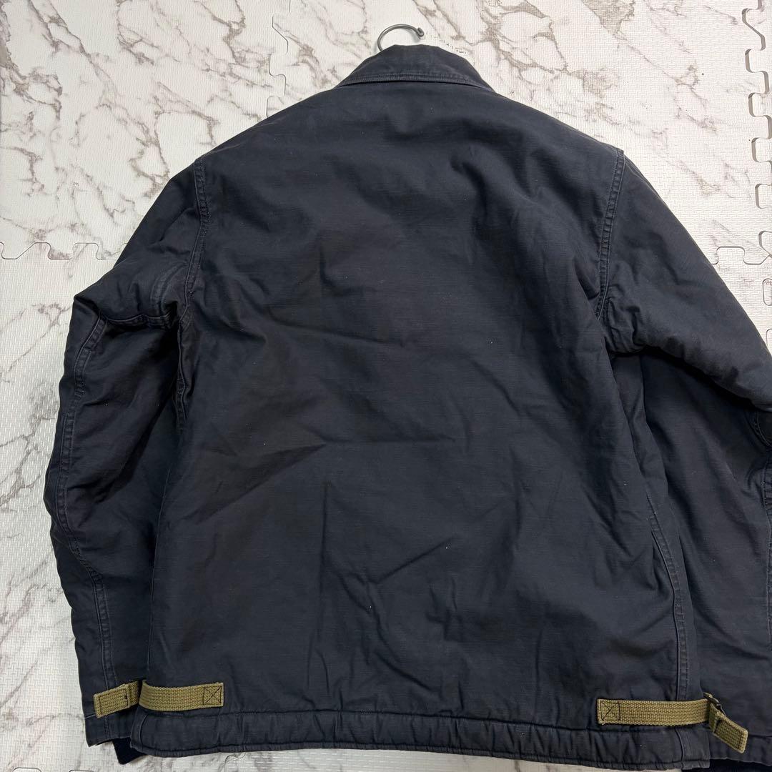 希少✨Buzz Rickson's A-2 デッキジャケット 40size 紺