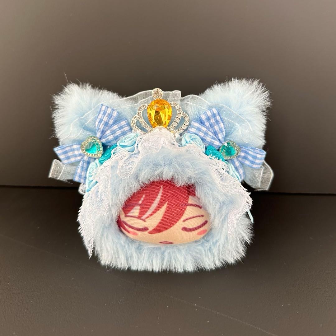 まんじゅう　着ぐるみ　ぬい服　白　水色　オレンジ　ラベンダー　うさぎ　ねこ　くま