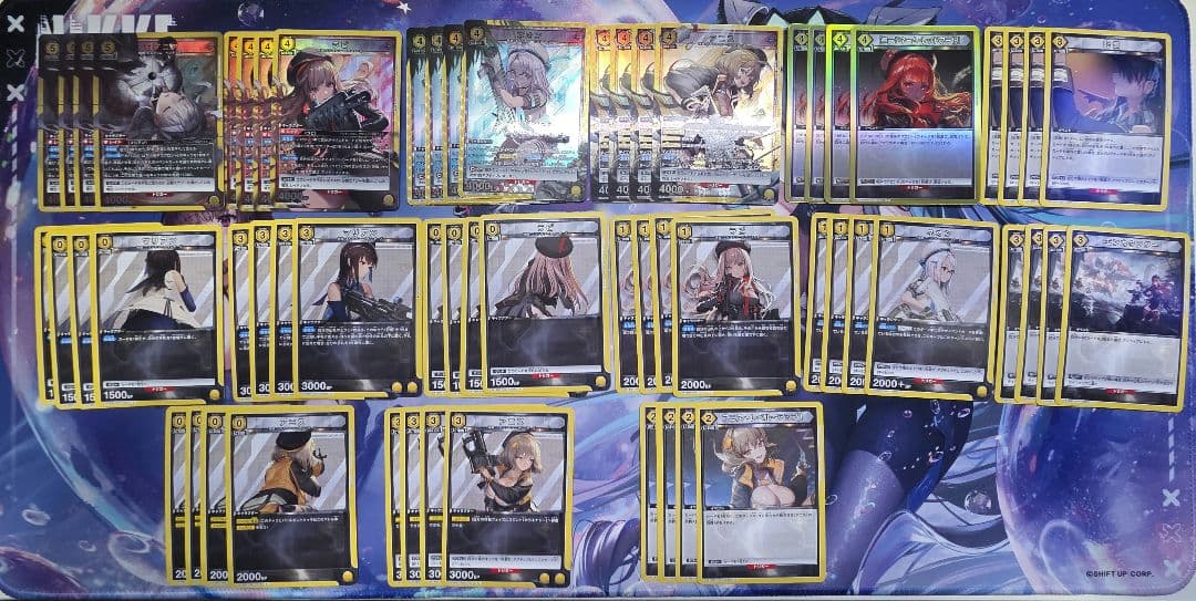 UNION ARENA 勝利の女神NIKKE 黄モダニア カウンターズデッキ