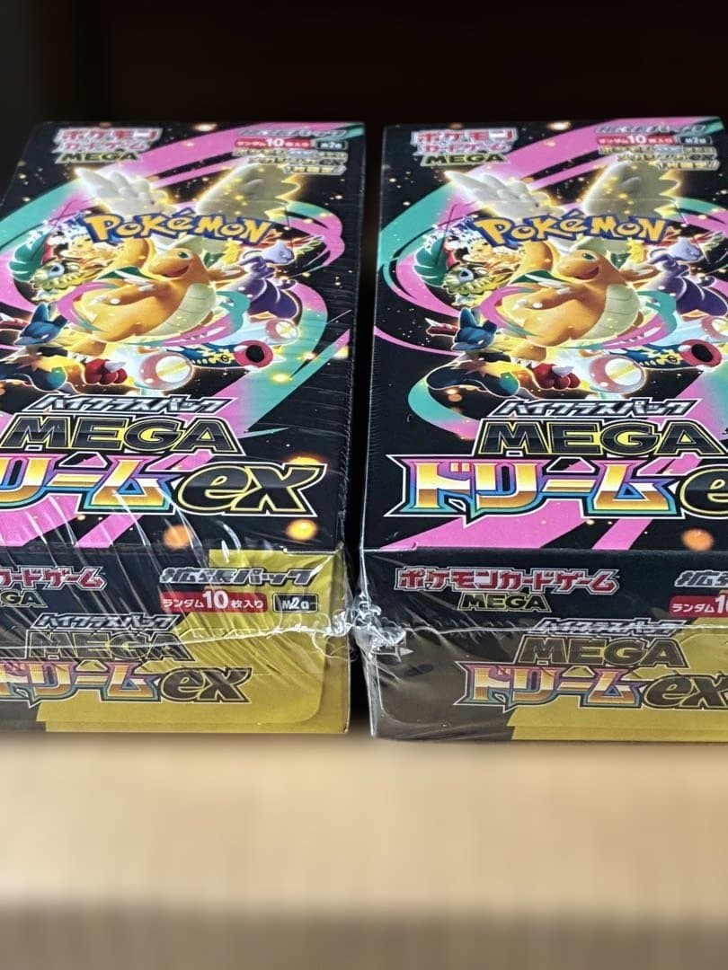 【未開封】ポケモンカードゲーム MEGA ドリームEX 2BOX シュリンク付き