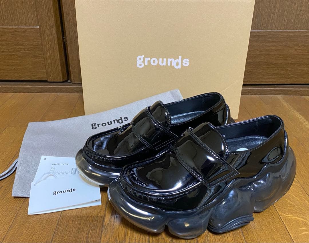 【rupun】grounds MOOPIE LOAFER ENAMEL