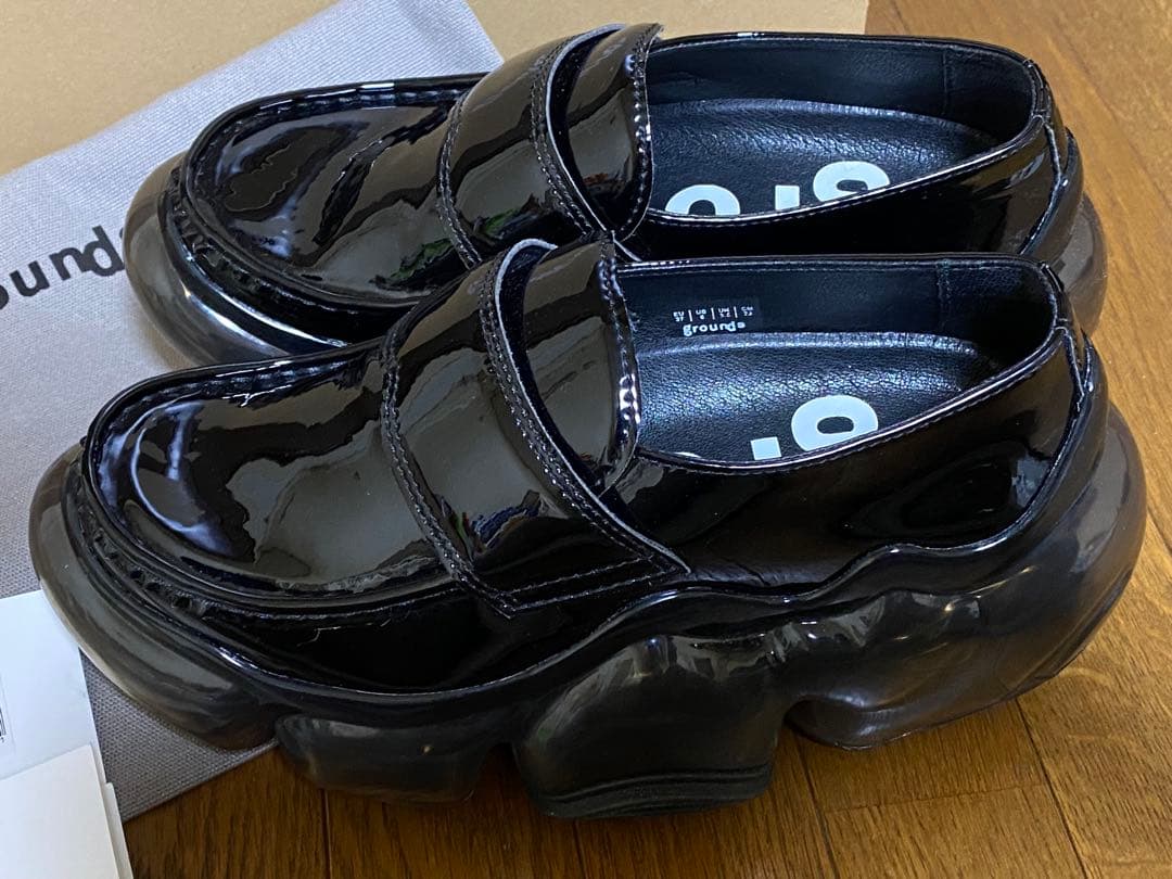 【rupun】grounds MOOPIE LOAFER ENAMEL