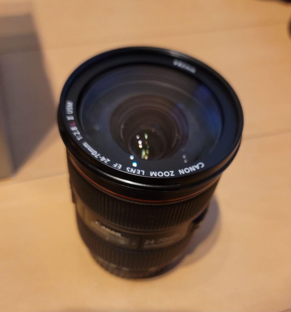 【美品】Canon EF24-70mm F2.8 L II usmレンズ