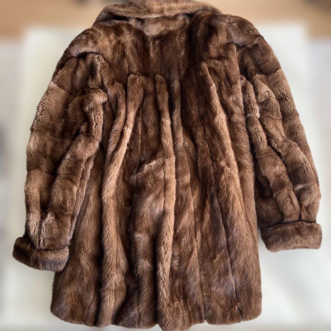 EMBA 高級リアルミンクコート　 サイズM〜L 9〜11号