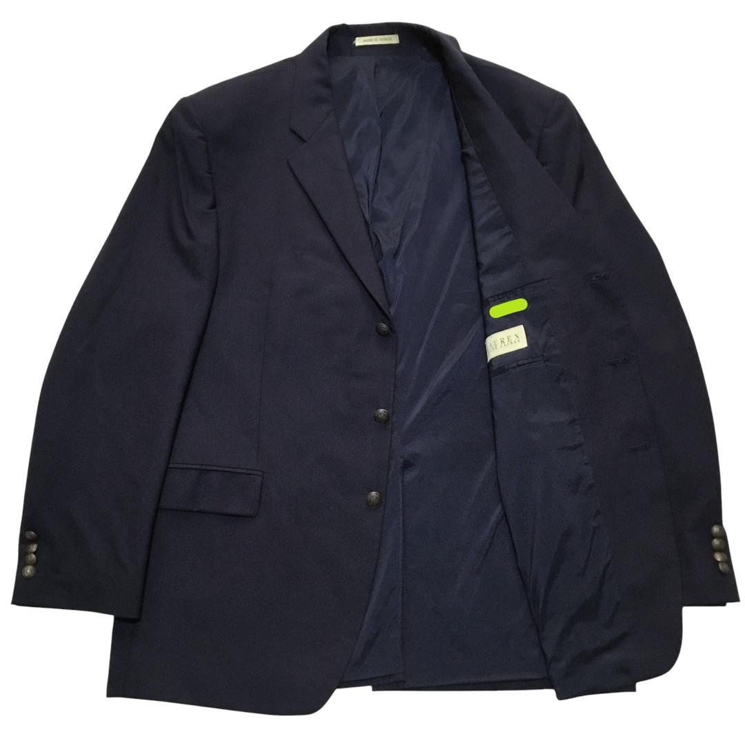 LAUREN by RALPH LAUREN ラルフローレン 紺ブレザー 46R